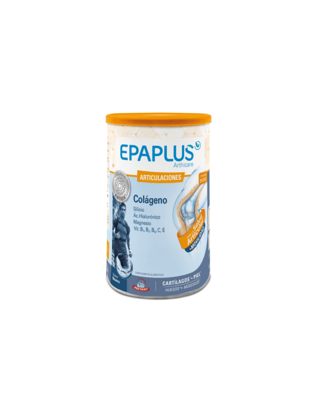 Epaplus Colágeno Hialurónico sabor neutro - Salud Articular 30días